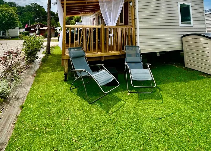 Campingplatz Ferret Wifi, Plage, Piscine A 2 Pas, 8 Pers Avec Vayny