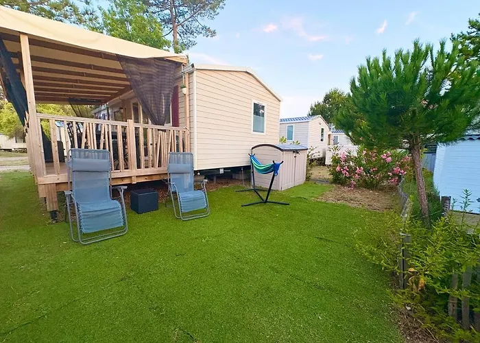 Parque de Campismo Au Ferret Plage,piscines à 2 Pas En Famille By Vayny *